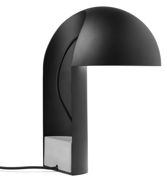 Stolne Lampa GEJST, Leery, Crno, Dnevna soba, Metal, Dizajn