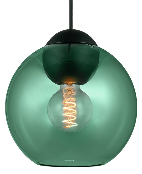 Viseće Svjetiljka Halo Design, BUBBLES, prigušiv, Zelena, Dnevna soba, Staklo, Dizajn