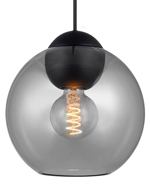 Viseće Svjetiljka Halo Design, BUBBLES, prigušiv, Sivo, Dnevna soba, Staklo, Dizajn