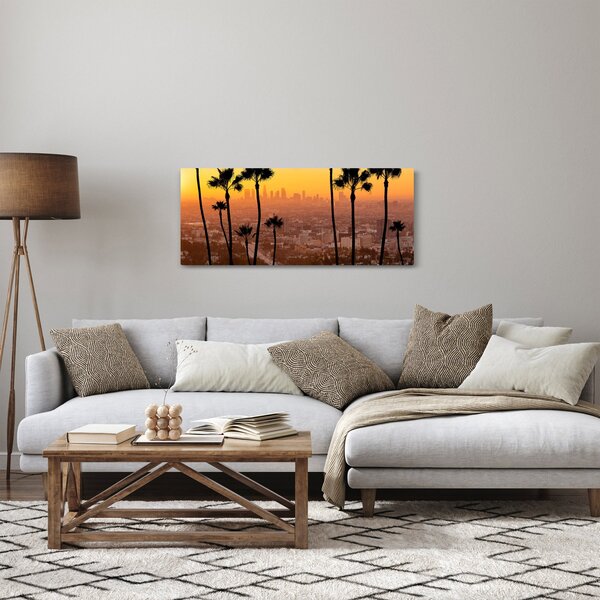 Slika - Panorama Los Angelesa (120x50 cm)