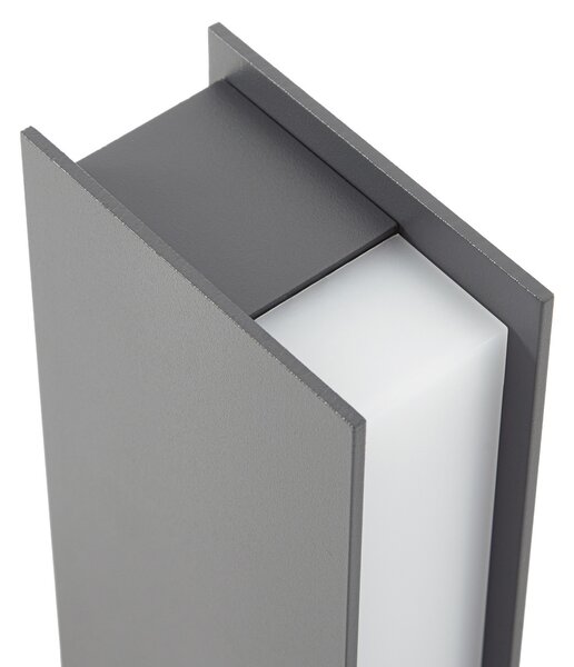 Vanjske Svjetiljka Lucande, Teerk, Crno, Terasa, Aluminij, Moderan