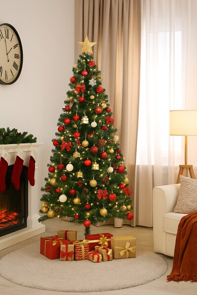 Umjetno božićno drvce RUDOLPH, 150 cm, zeleno Casaria