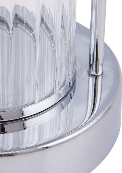 Stolne Lampa Lindby, Mareli, prigušiv, Sivo, Blagovaonica, Metal, Moderan