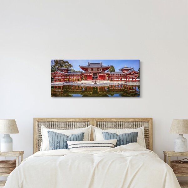 Slika - budistički hram (120x50 cm)