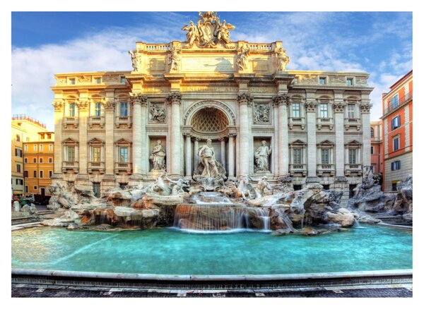 Slika - fontana Trevi (70x50 cm)
