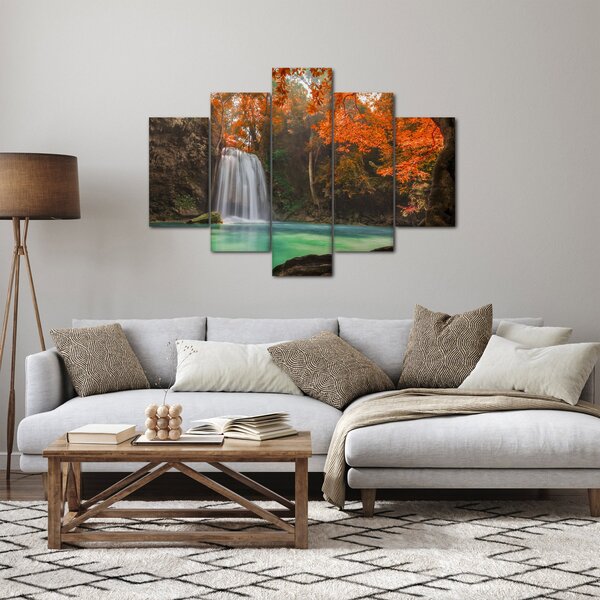 Slika - Vodopad u Tajlandu (150x105 cm)