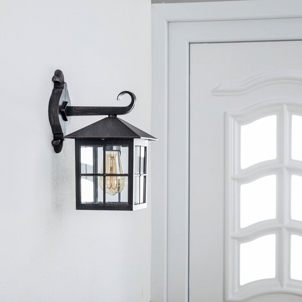 Vanjske Svjetiljka Lindby, Ida, Smeđa / hrđa, Balkon, Aluminij, Antički