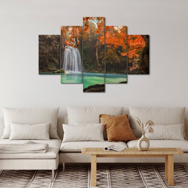 Slika - Vodopad u Tajlandu (150x105 cm)