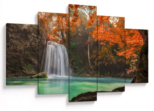 Slika - Vodopad u Tajlandu (150x105 cm)