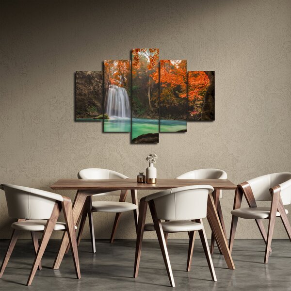 Slika - Vodopad u Tajlandu (150x105 cm)