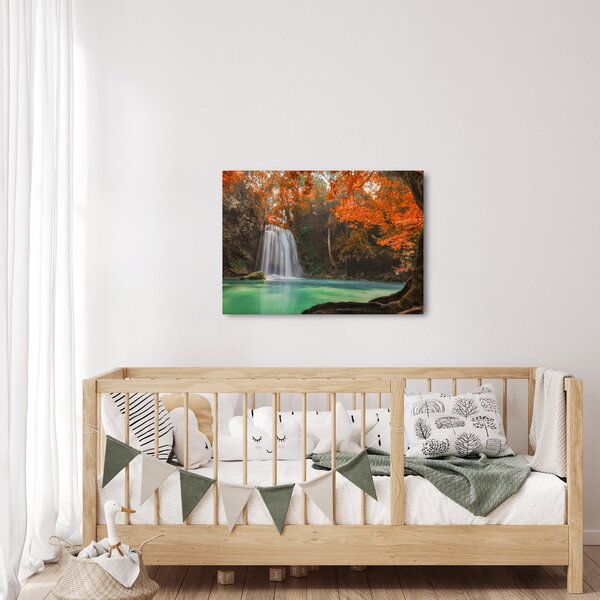 Slika - Vodopad u Tajlandu (70x50 cm)