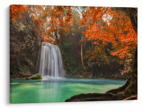 Slika - Vodopad u Tajlandu (70x50 cm)