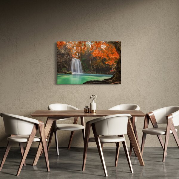 Slika - Vodopad u Tajlandu (90x60 cm)