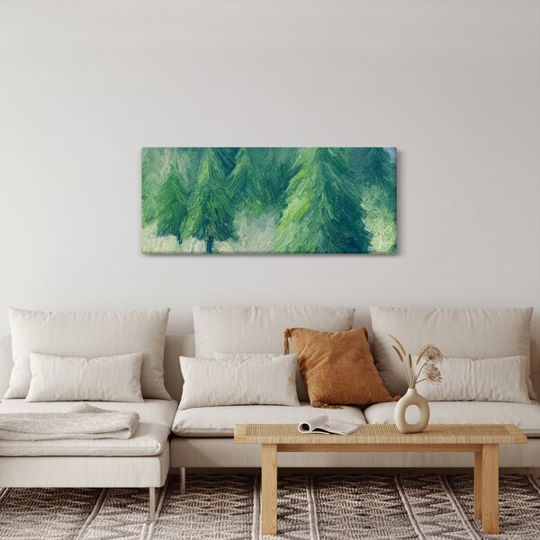 Slika - Slikane crnogorice (120x50 cm)