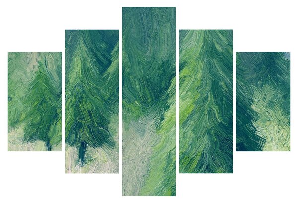 Slika - Slikane crnogorice (150x105 cm)