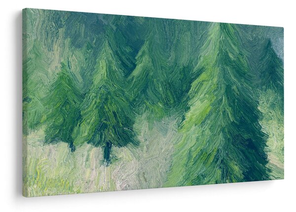 Slika - Slikane crnogorice (90x60 cm)