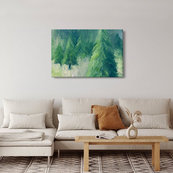 Slika - Slikane crnogorice (90x60 cm)