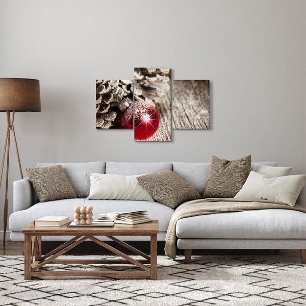 Slika - Božićni ukrasi (90x60 cm)