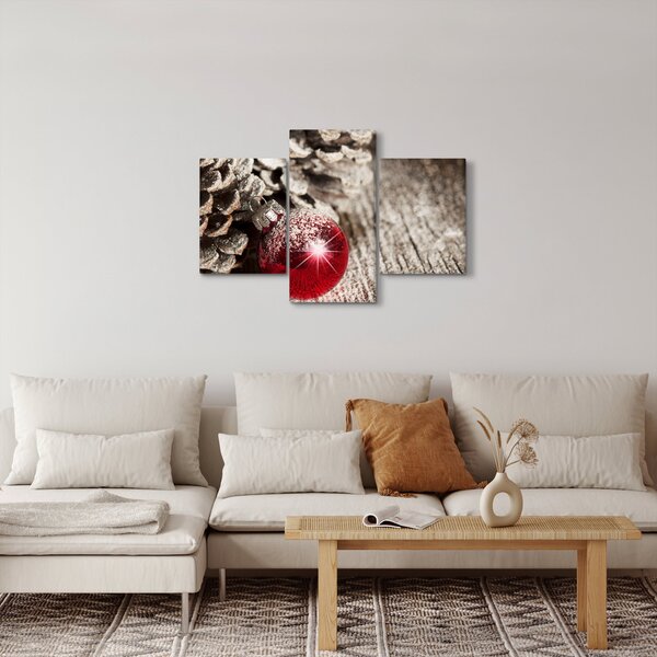 Slika - Božićni ukrasi (90x60 cm)