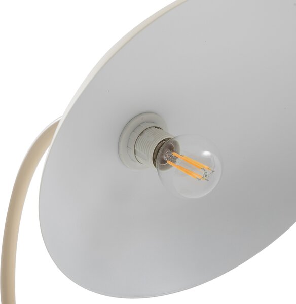 Stolne Lampa Lucande, Arvadon, Bež, Dnevna soba, Metal, Moderan