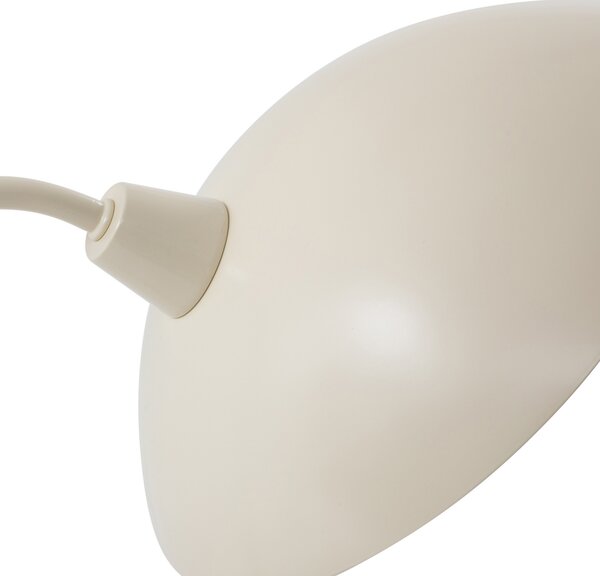 Stolne Lampa Lucande, Arvadon, Bež, Dnevna soba, Metal, Moderan