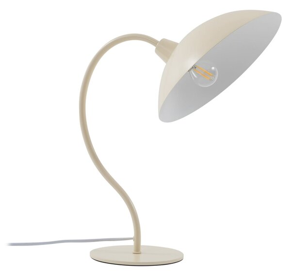 Stolne Lampa Lucande, Arvadon, Bež, Dnevna soba, Metal, Moderan