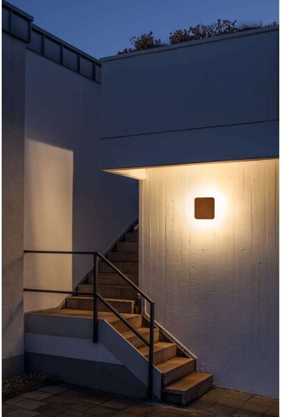 Vanjske Svjetiljka SLV, prigušiv, Smeđa / hrđa, Terasa, Aluminij