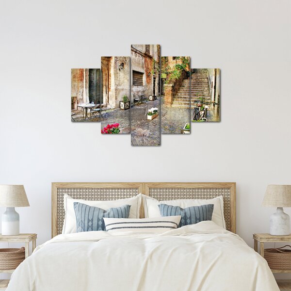 Slika - Stare ulice Rima (150x105 cm)