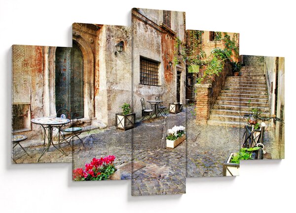 Slika - Stare ulice Rima (150x105 cm)
