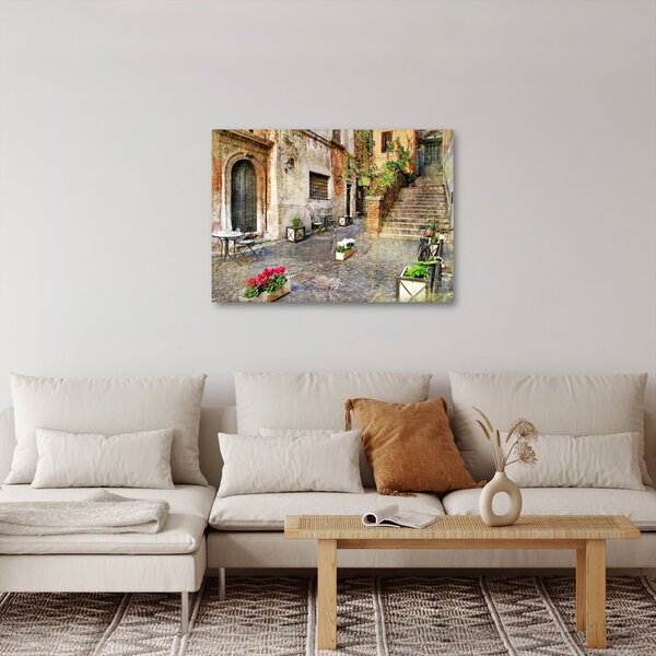 Slika - Stare ulice Rima (70x50 cm)