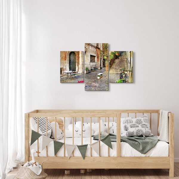 Slika - Stare ulice Rima (90x60 cm)