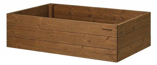 ATMOWOOD Thermowood povišena vrtna gredica 120 × 60 × 35 cm