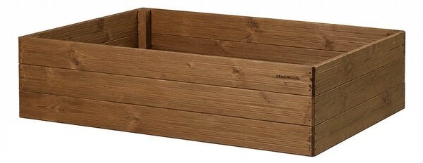 ATMOWOOD Thermowood povišena vrtna gredica 140 × 80 × 35 cm