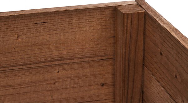 ATMOWOOD Thermowood povišena vrtna gredica 160 × 100 × 35 cm