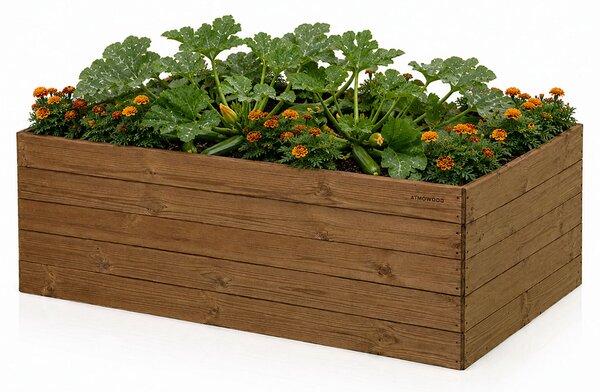 ATMOWOOD Thermowood povišena vrtna gredica 160 × 100 × 60 cm