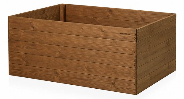 ATMOWOOD Thermowood povišena vrtna gredica 140 × 80 × 60 cm