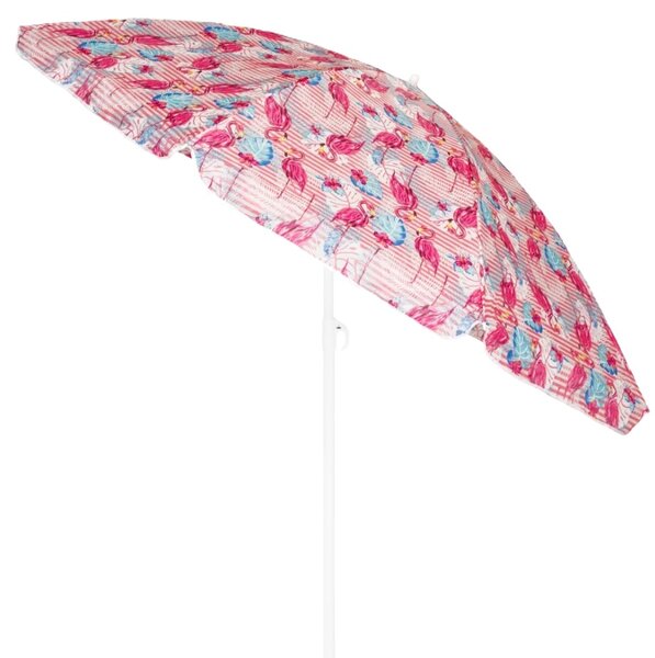 Vrtni suncobran FLAMINGO 200 cm, roze