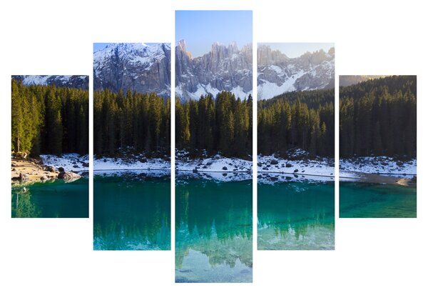 Slika - Jezero Karersee (150x105 cm)