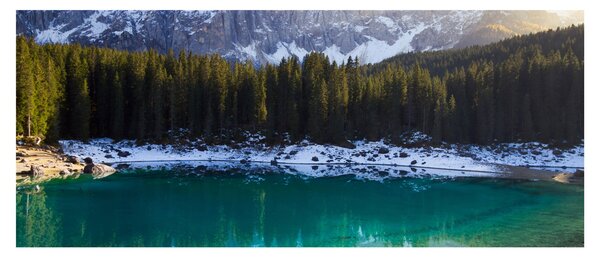 Slika - Jezero Karersee (120x50 cm)