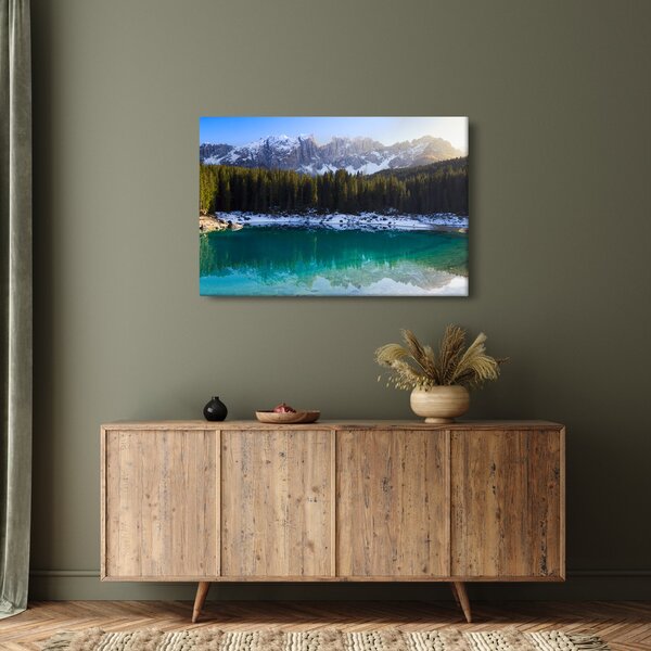 Slika - Jezero Karersee (90x60 cm)
