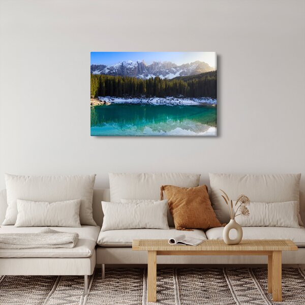 Slika - Jezero Karersee (90x60 cm)