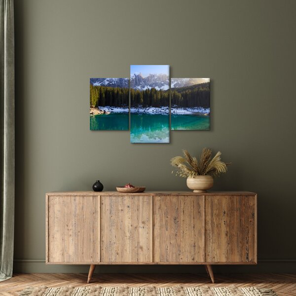 Slika - Jezero Karersee (90x60 cm)