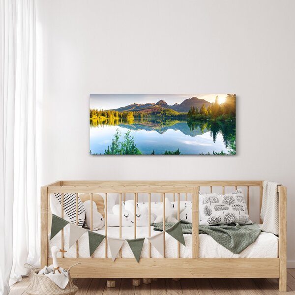 Slika - jezero (120x50 cm)