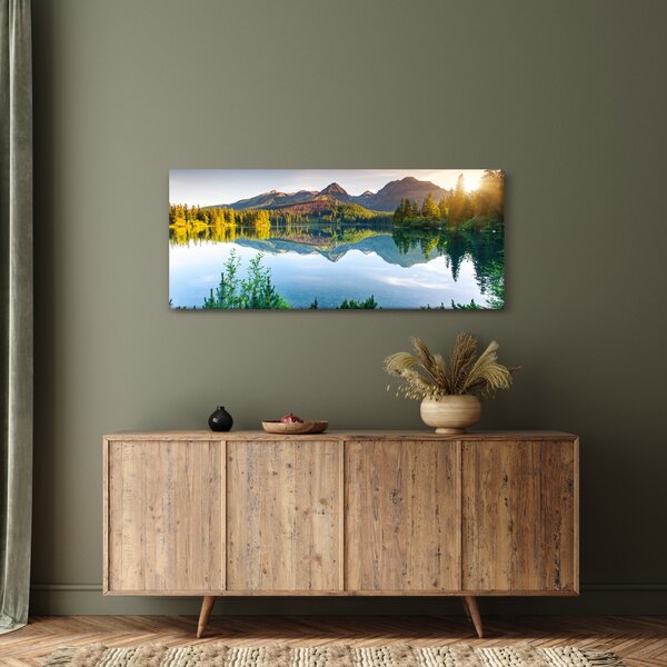 Slika - jezero (120x50 cm)