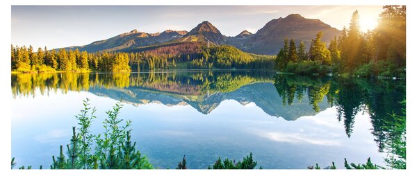 Slika - jezero (120x50 cm)