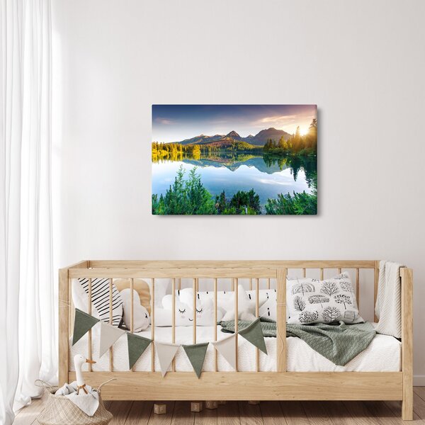 Slika - jezero (90x60 cm)