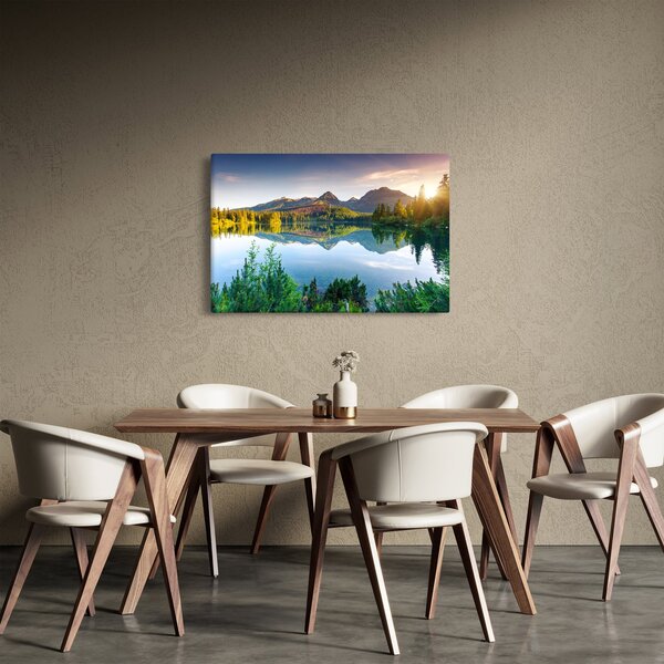 Slika - jezero (90x60 cm)