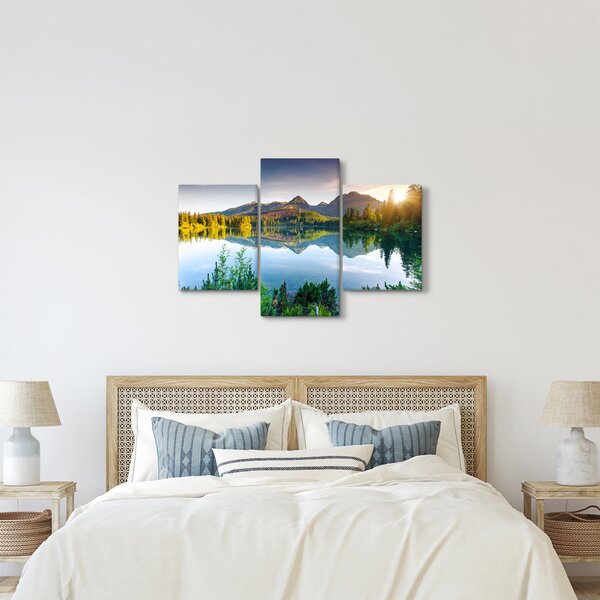 Slika - jezero (90x60 cm)