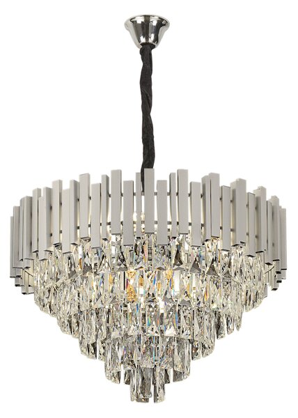 Visilica s kristalima G051-CP 50CM Chrome