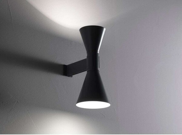 Applique de Marseille Zidna lampa Crna - Nemo Lighting